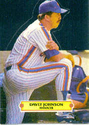 1988 Donruss Pop-Ups Baseball Cards    020      Davey Johnson MG